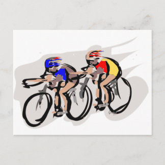 Fahrräder Postkarte