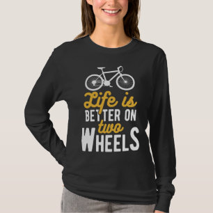 Fahrräder Radfahrer Radler auf einem Fahrrad T-Shirt