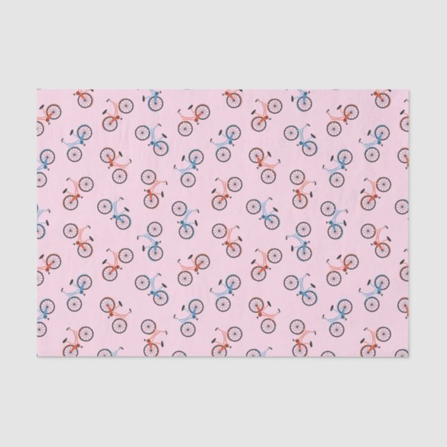 Fahrräder Seidenpapier (Vorderseite)