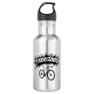 Fahrräder sind frei edelstahlflasche