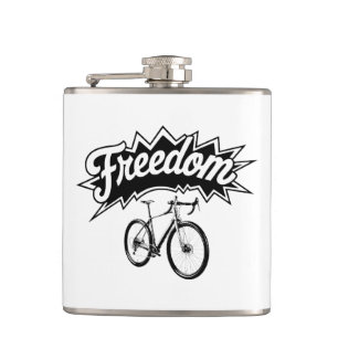 Fahrräder sind frei flachmann