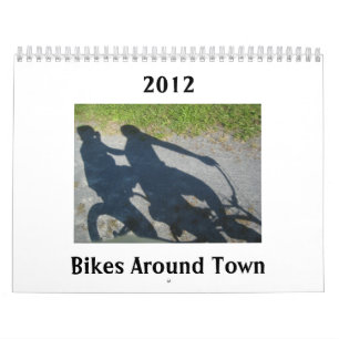 Fahrräder um Stadtkalender 2012 Kalender