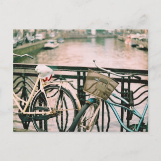 Fahrräder von Amsterdam Postkarte