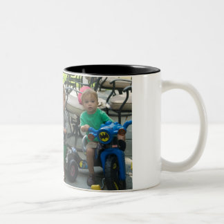 Fahrräder Zweifarbige Tasse