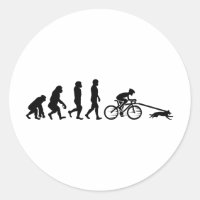 Fahrradfahren DogScooting Dog Sport Bike Rad fahre