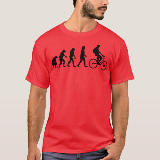 Fahrradfahren Evolution T-Shirt