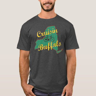 Fahrradfahren Fahrrad-Touren Buffalo New York T-Shirt