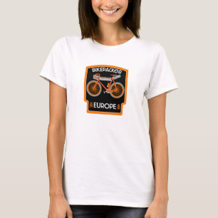 Fahrradfahren in Europa T-Shirt