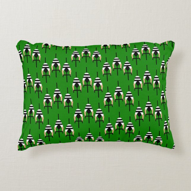 Fahrradfahren in Irland Dekokissen (Vorderseite)