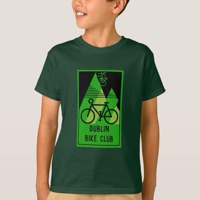 Fahrradfahren in Irland T-Shirt (Vorderseite)