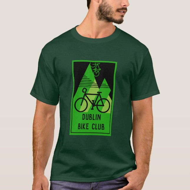 Fahrradfahren in Irland T-Shirt (Vorderseite)