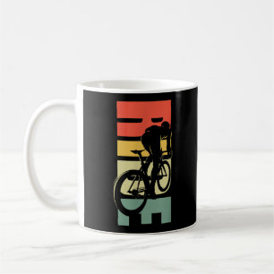 Fahrradfahren Kaffeetasse