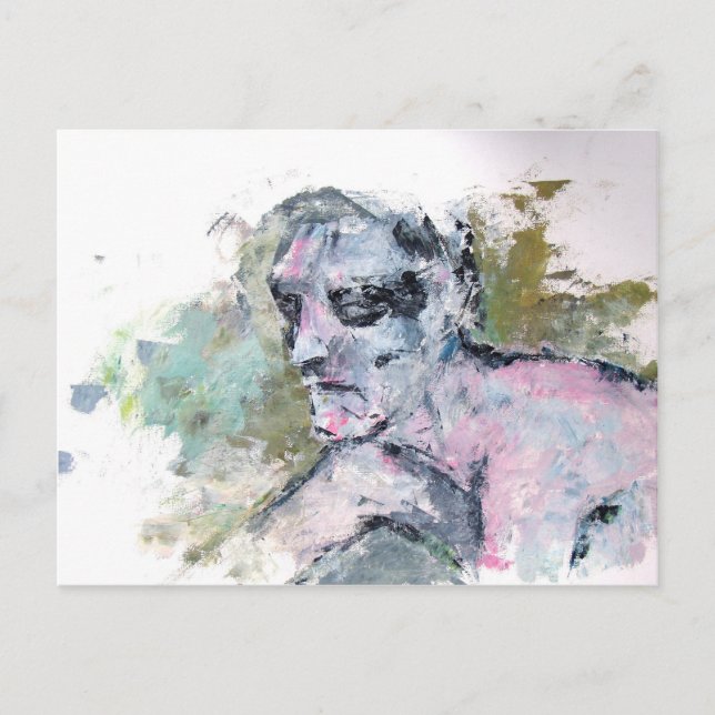 Fahrradfahren Postkarte (Vorderseite)