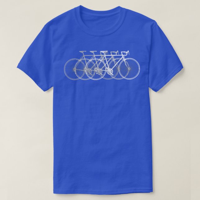 Fahrradfahren T-Shirt (Design vorne)
