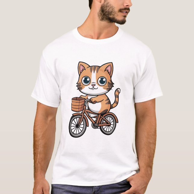 Fahrradfahren T-Shirt (Vorderseite)