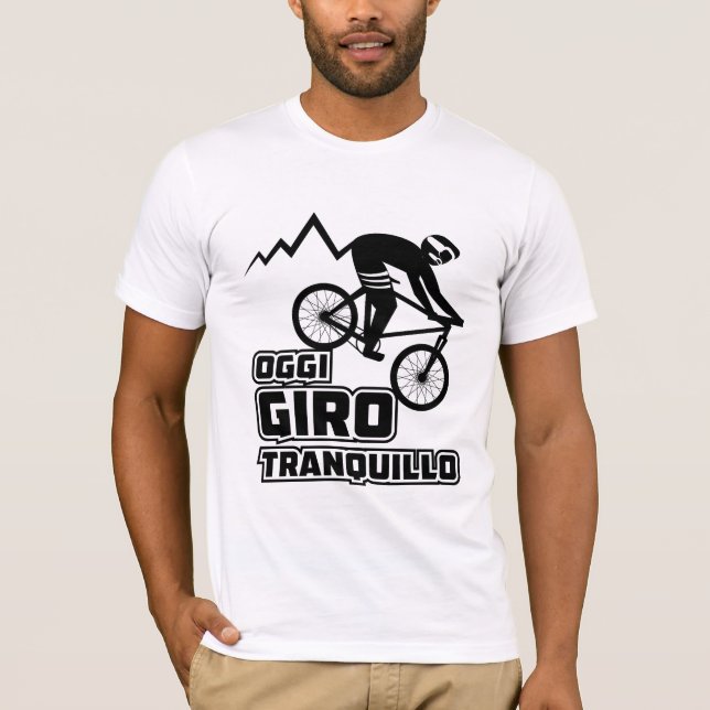 Fahrradfahren T Shirt Design (Vorderseite)