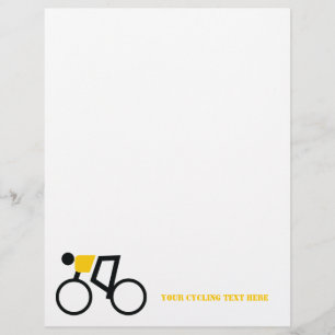 Fahrradfahrer fahren ihren Flyer