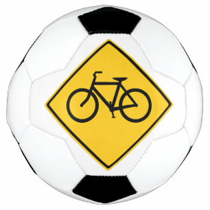Fahrradfahrer Fußball