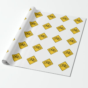 Fahrradfahrer Geschenkpapier