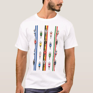 Fahrradfahrer Gruppe T-Shirt
