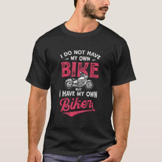 Fahrradfahrer Ich habe kein eigenes Fahrrad, aber T-Shirt