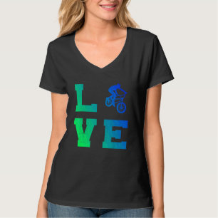 Fahrradfahrer Männer Frauen radeln T-Shirt