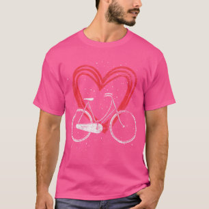 Fahrradfahrer mit Lover Cyclist Bmx Mtb Bicycle T-Shirt
