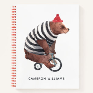 Fahrradfahrer   Name hinzufügen Notizbuch