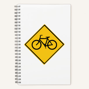 Fahrradfahrer Notizbuch