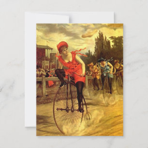 Fahrradfahrer Party Einladungen Einladung Gals Soc