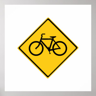 Fahrradfahrer Poster