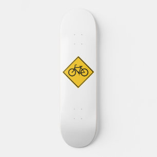 Fahrradfahrer Skateboard