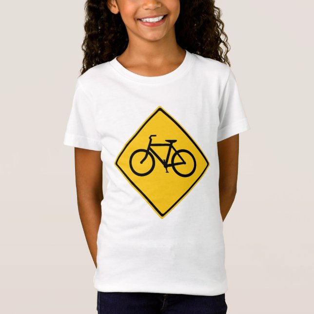 Fahrradfahrer T-Shirt (Vorderseite)