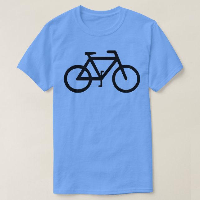 Fahrradfahrer T-Shirt (Design vorne)