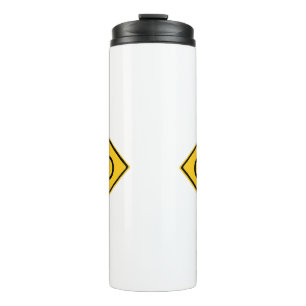 Fahrradfahrer Thermosbecher