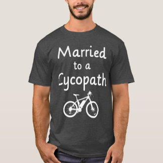 Fahrradfahrer Verheiratetes Doppelrad T-Shirt