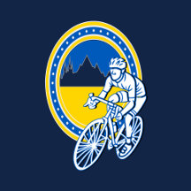 FAHRRADFAHRT MIT DEM UKRAINE IN DER T - Shirt