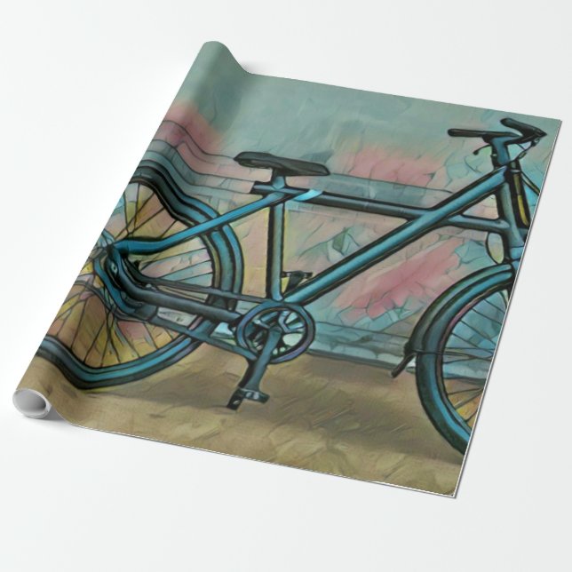 Fahrradgeschenke für Papa Geschenkpapier (Ungerollt)