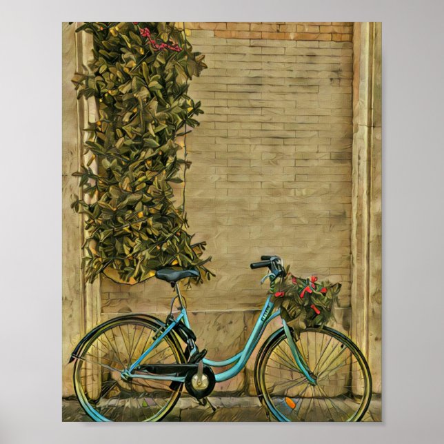 Fahrradgifte für sie poster (Vorne)
