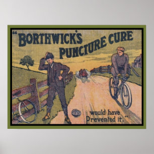 Fahrradkarte Poster