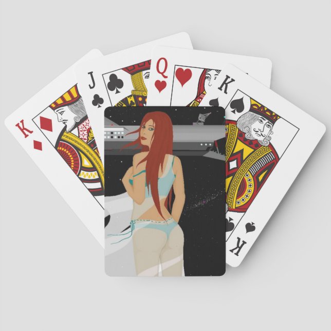 Fahrradkarten Spielkarten (Rückseite)