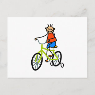 Fahrradkid Postkarte