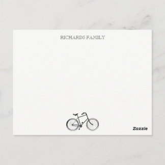 Fahrradkorrespondenzkarten Postkarte