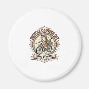 Fahrradkurier Katze Fahrradkurier Katze Vintage Ve Magnet