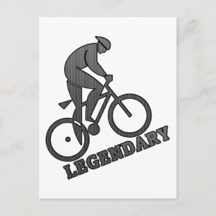 Fahrradleder Postkarte