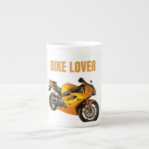 Fahrradliebhaber Motorrad T-Shirt Sport Bike Fah Prozellantasse