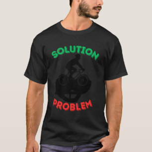 Fahrradlösung VS Autoproblem - Umweltfreundlichkei T-Shirt