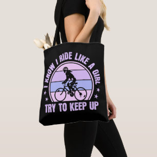 Fahrradmädchen Behalt nach oben
