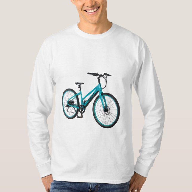 Fahrradmännliche T - Shirt (Vorderseite)