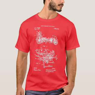 Fahrradpatent, Fahrradgeschenk für den Auflieger T-Shirt